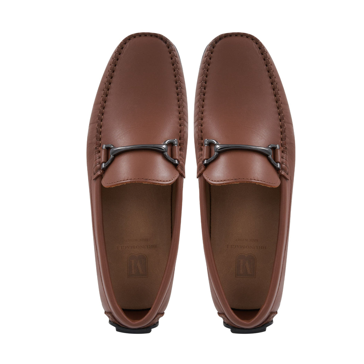 Bruno Magli Men Parker Moccasin Cognac