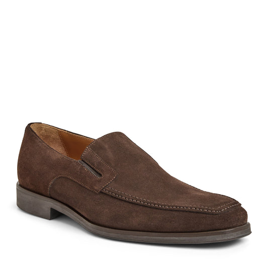 Bruno Magli Men Raging Slip-On Loafer Brown Suede