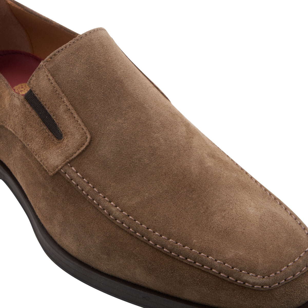 Bruno Magli Men Raging Slip-On Loafer Taupe Suede