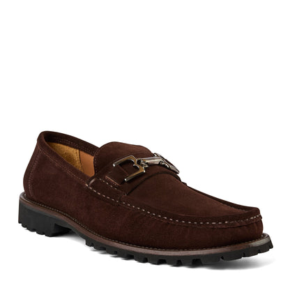 Bruno Magli Men Rocky Loafer Brown Suede