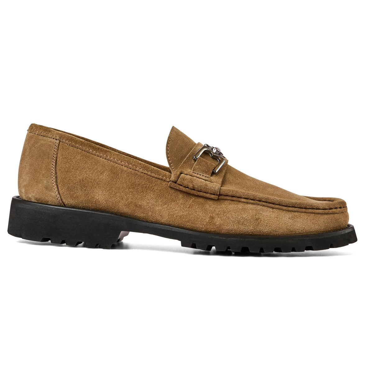Bruno Magli Men Rocky Loafer Taupe Suede