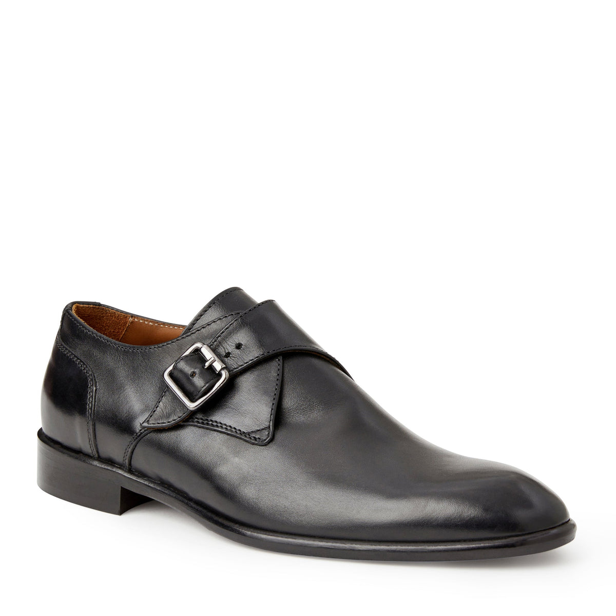 Bruno Magli Men Solero Classic Monk Strap Black