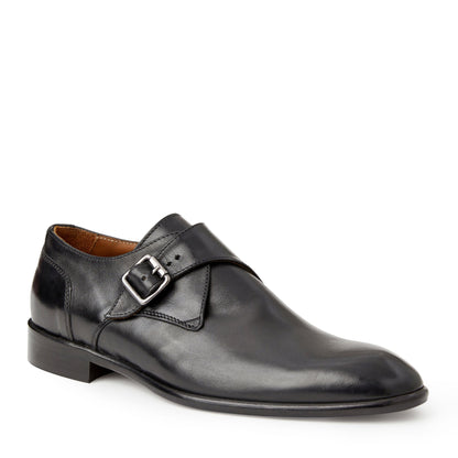 Bruno Magli Men Solero Classic Monk Strap Black