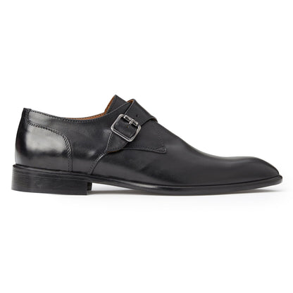 Bruno Magli Men Solero Classic Monk Strap Black