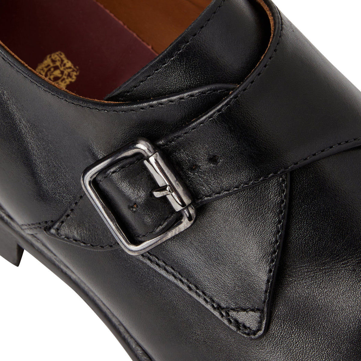 Bruno Magli Men Solero Classic Monk Strap Black