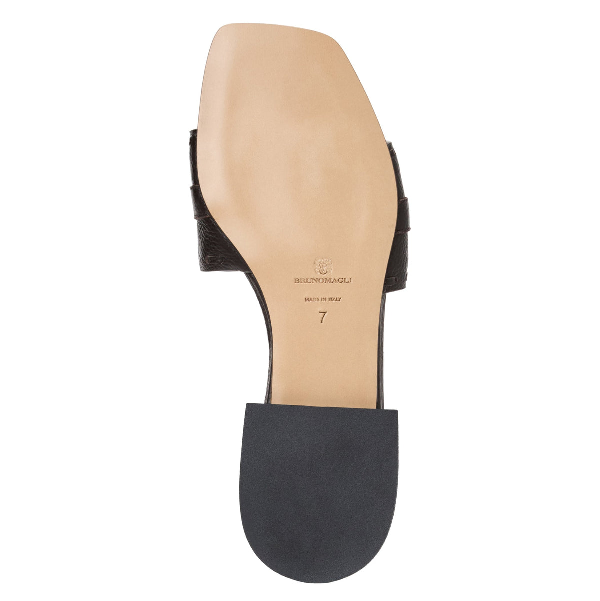 Bruno Magli Women Bellini Brown Tumbled Brown Leather