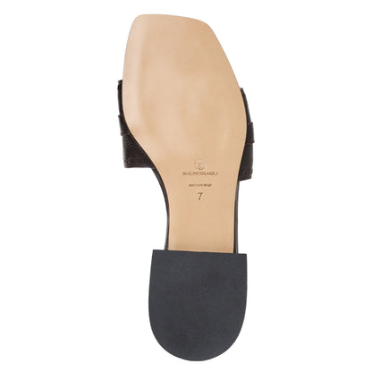 Bruno Magli Women Bellini Brown Tumbled Brown Leather
