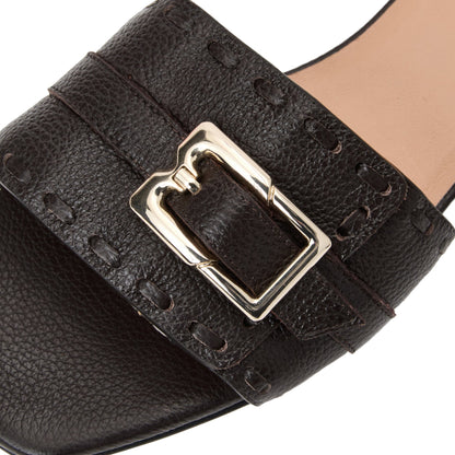 Bruno Magli Women Bellini Brown Tumbled Brown Leather