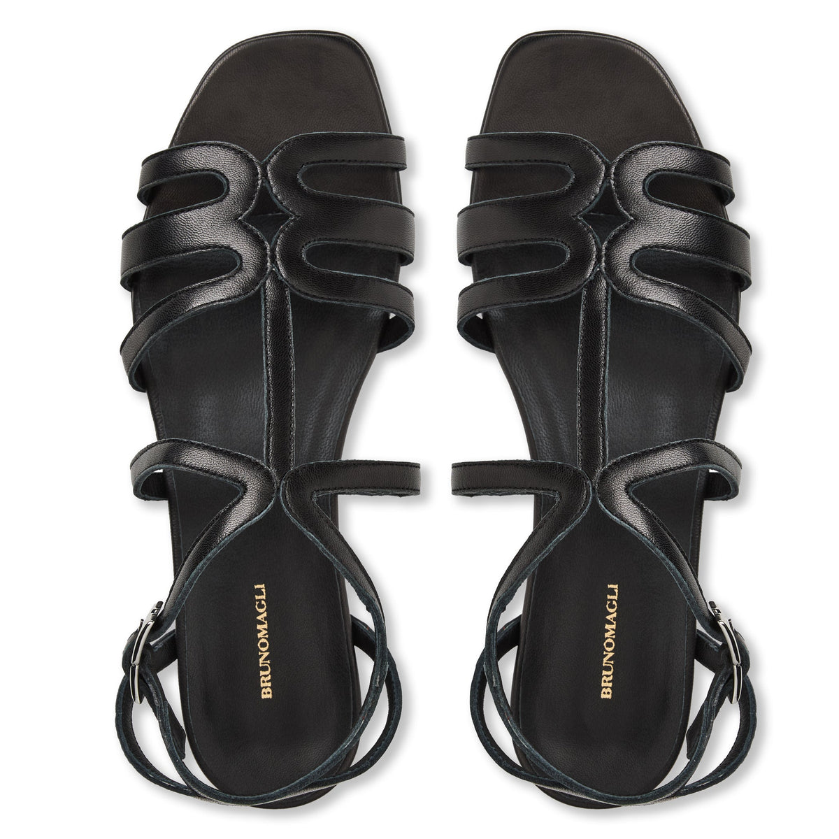 Bruno Magli Women Fiore Black Nappa Black Nappa