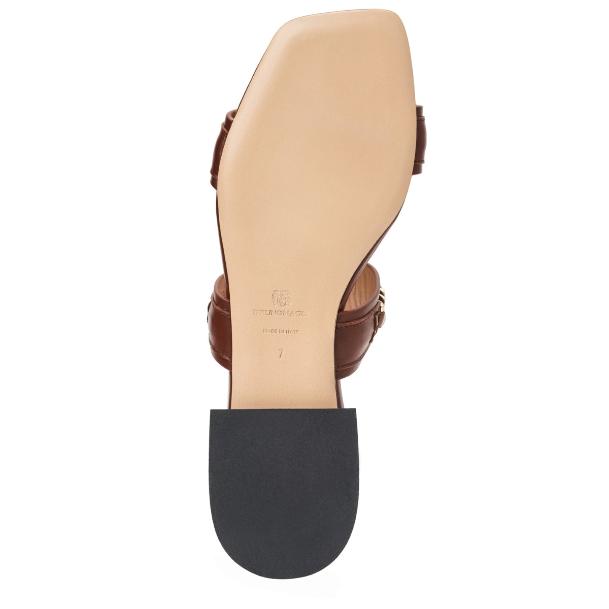 Bruno Magli Women Brunella Brown Nappa Brown Leather