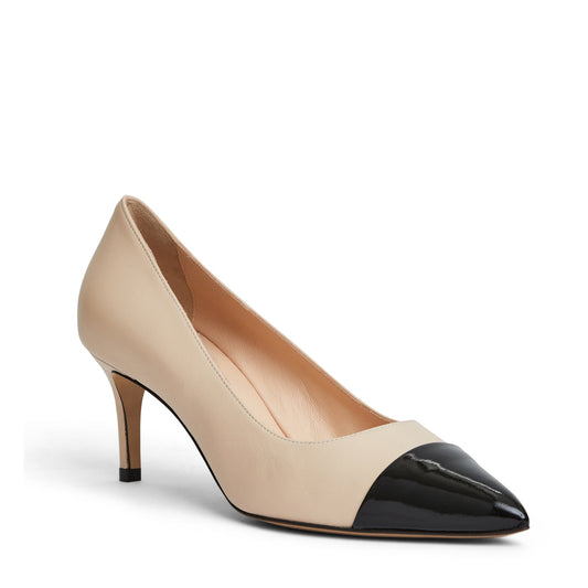 Bruno Magli Women Tara Pump Cream/Black  (not available)