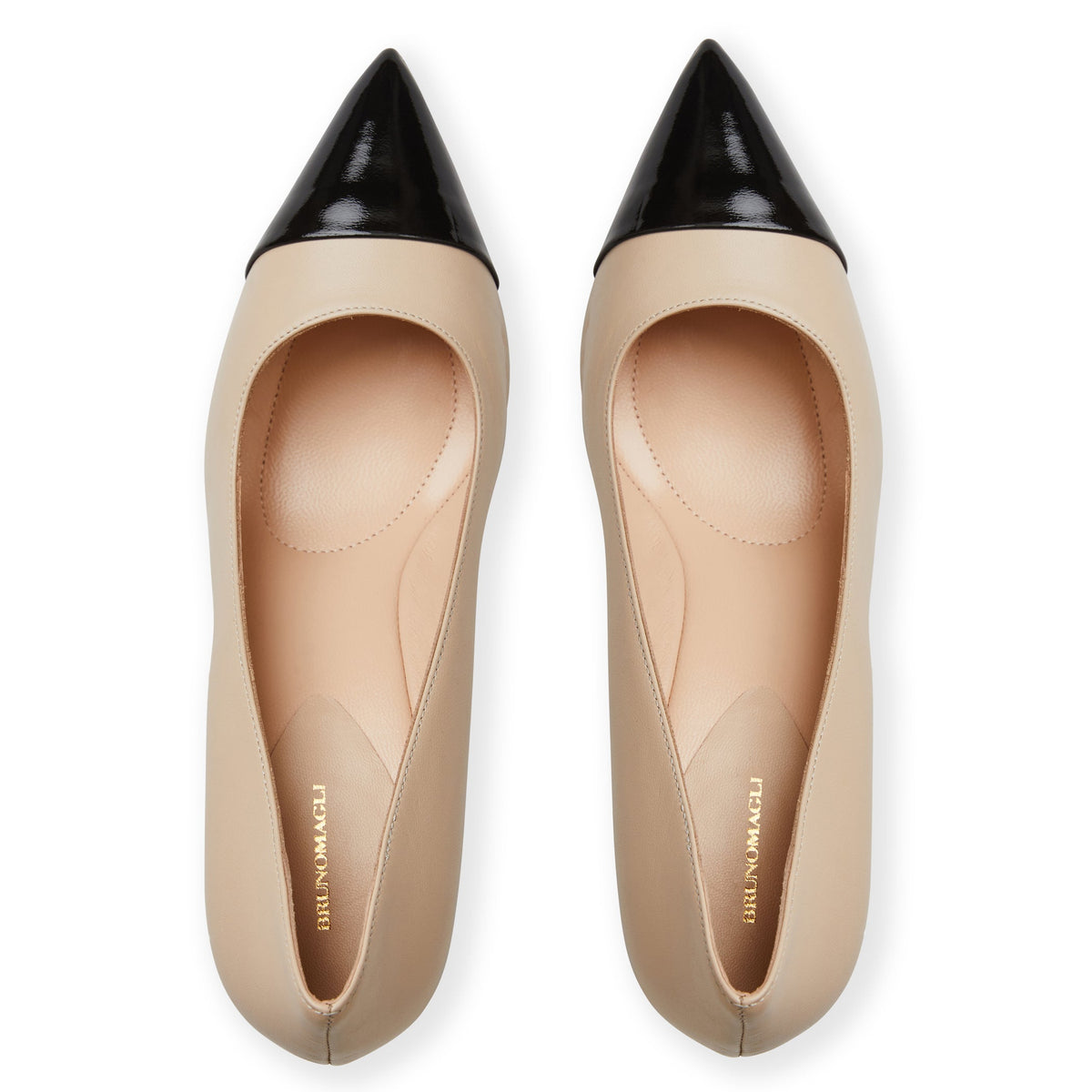 Bruno Magli Women Tara Pump Cream/Black  (not available)