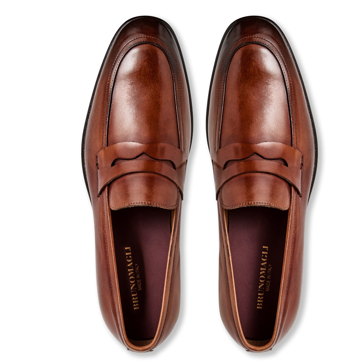 Bruno Magli Men Verona Loafer Cognac