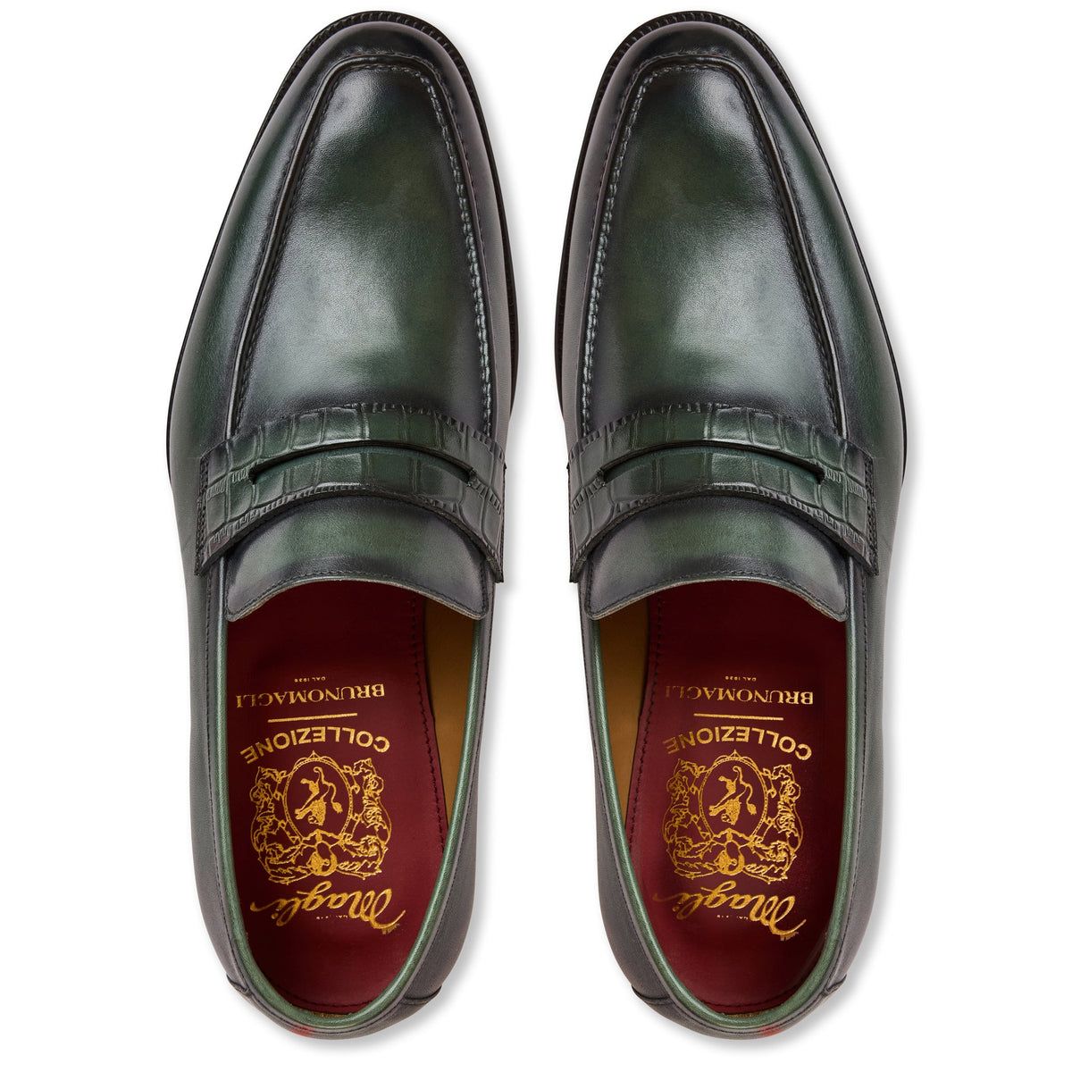 Bruno Magli Men Emilio loafer Green