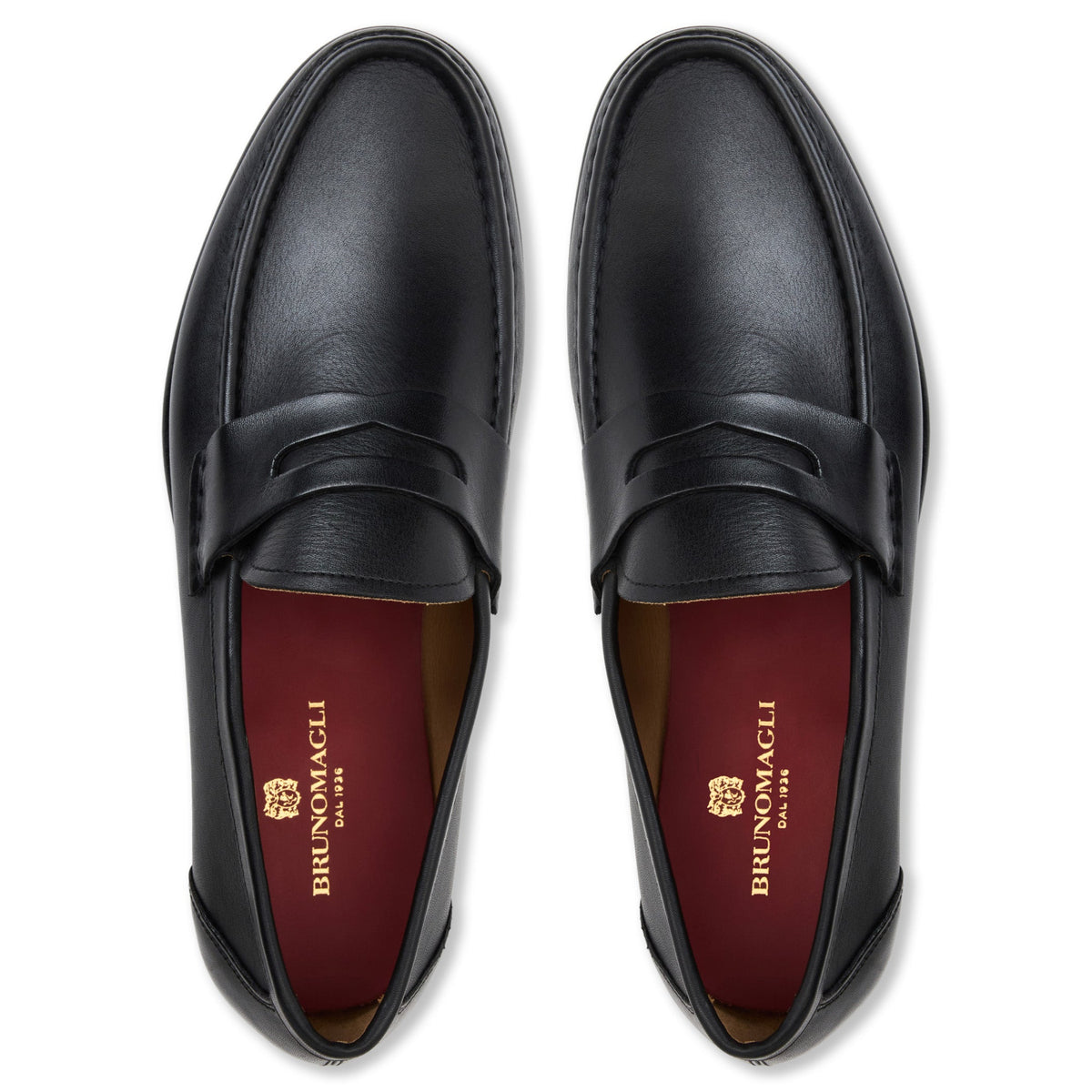 Bruno Magli Men LOMBARDO loafer Navy Suede