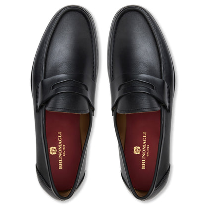 Bruno Magli Men LOMBARDO loafer Navy Suede