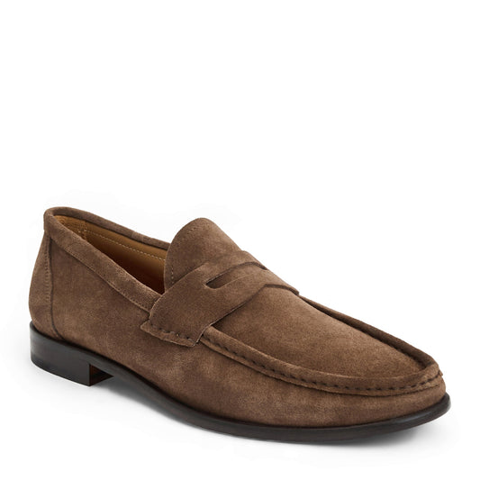 Bruno Magli Men Lombardo loafer Navy Suede