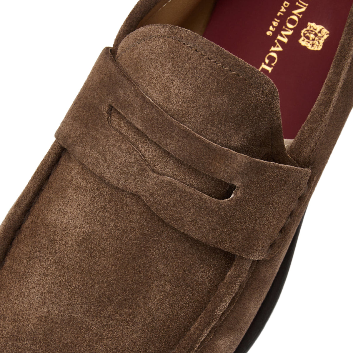 Bruno Magli Men Lombardo loafer Navy Suede