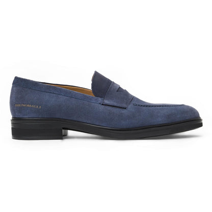 Bruno Magli Men QUARRATA LOAFER Navy Suede