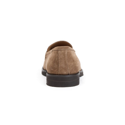 Bruno Magli Men DELFINO SLIP-ON LOAFER Taupe Suede